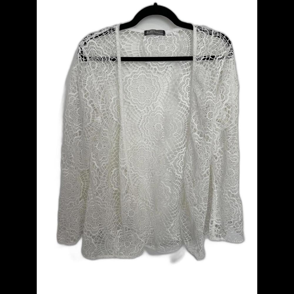 For Love and Lemons Skivvies Lace Cardigan/Coverup